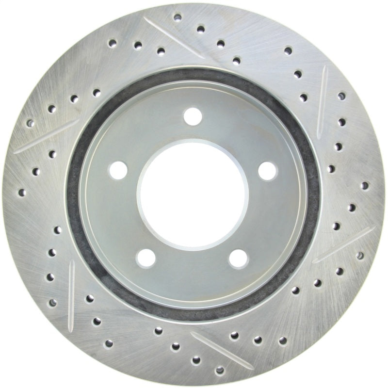 StopTech Select Sport 97-03 Ford F-150 SportStop Slotted & Drilled Right Front Rotor