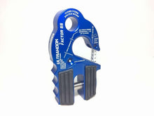 Load image into Gallery viewer, Factor 55 ULTRAHOOK WINCH HOOK WITH SHACKLE MOUNT BLUE