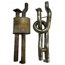 SPD PERFORMANCE Trombone 2017-2020 Ford Raptor 3.5L EcoBoost Equal Length Resonator Delete, RDFR20EL