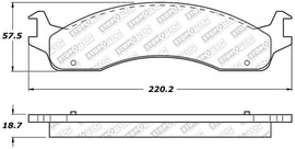 StopTech Street Select Brake Pads