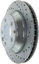 Load image into Gallery viewer, StopTech Select Sport 07-15 Audi Q7 Slotted &amp; Drilled Rear Left Rotor