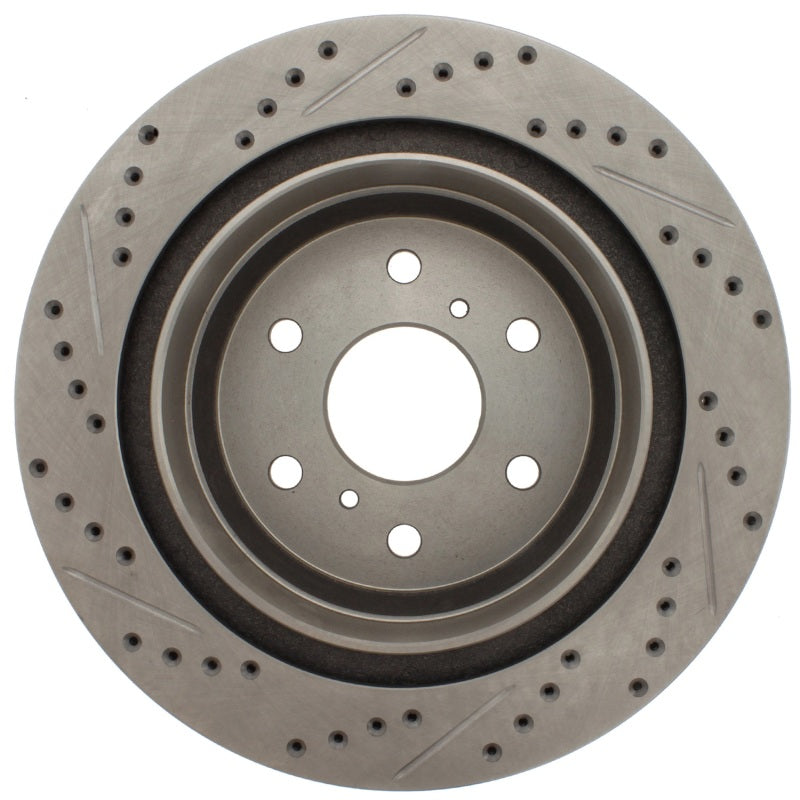 StopTech Select Sport 07-09 Chevrolet Avalanche 1500/07-09 Silverado Slotted/Drilled Left Rear Rotor