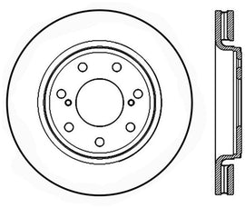 StopTech Slotted Sport Brake Rotor