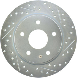 StopTech Select Sport Drilled & Slotted Rotor - Left - Rear