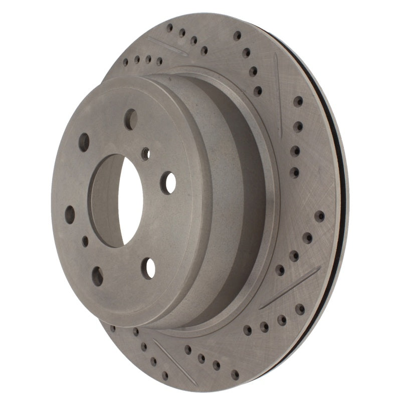 StopTech Select Sport 07-09 Chevrolet Avalanche 1500/07-09 Silverado Slotted/Drilled Left Rear Rotor