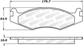 StopTech Street Brake Pads