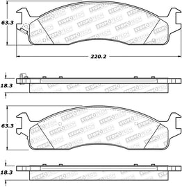 StopTech Street Brake Pads