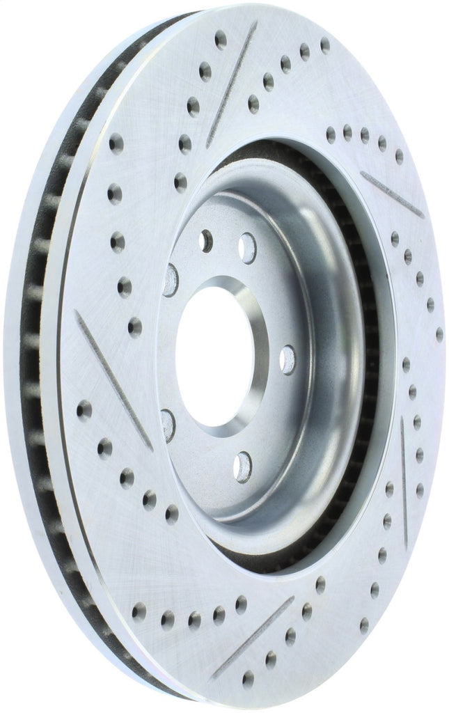 StopTech Select Sport Drilled & Slotted Rotor - Front Right