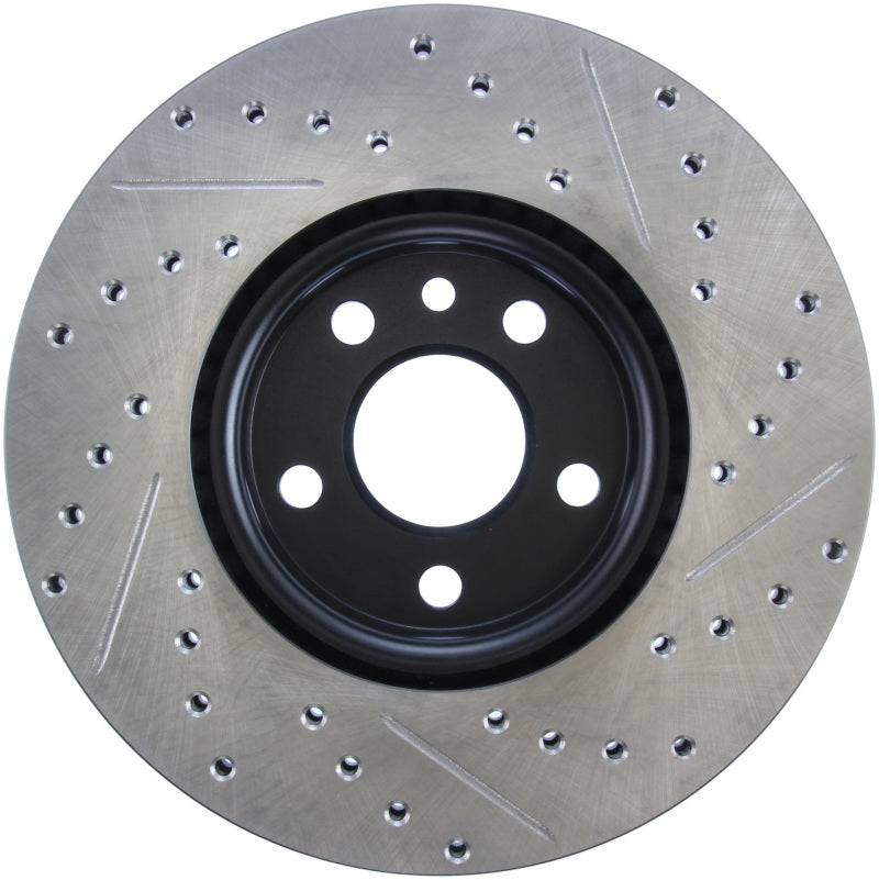 StopTech Sport Drilled & Slotted Rotor - Front Right