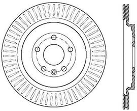 StopTech Sport Cross Drilled Brake Rotor - Front Right