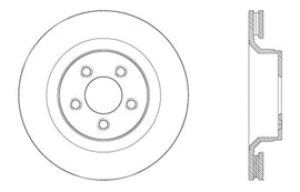 StopTech Slotted & Drilled Sport Brake Rotor