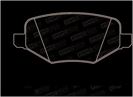 StopTech Street Brake Pads - Front/Rear